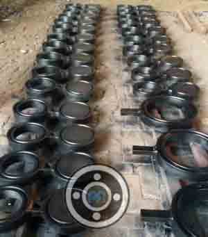 15 NB A105n Steel Spectacle Blind Flange