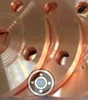 150 LBS 90/10 Cupro Nickel Screwed Flange