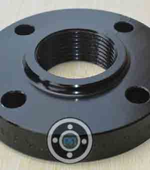 150 LBS ASTM A105 Steel Threaded Flange
