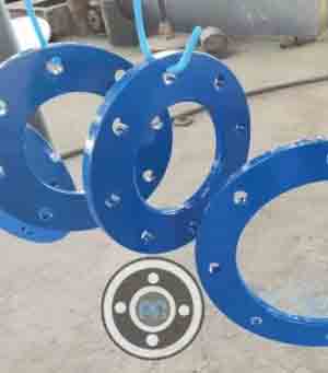 3 Layer Polyethylene Coating Slip On Flange