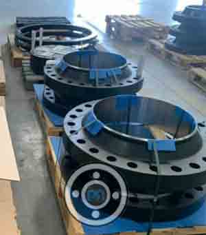600 LBS CS WNRF Flange