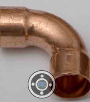 70/30 Copper Nickel 45° Long Radius Elbow