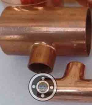 70/30 Copper Nickel Reducing Tee