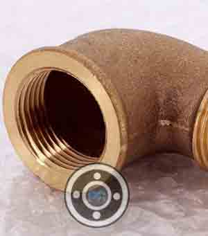 70/30 cupro nickel Threaded Elbow