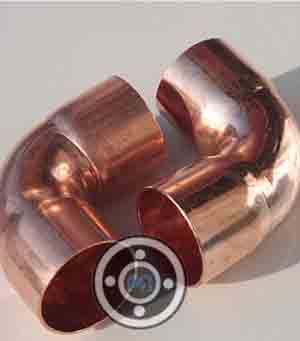 90/10 cupro nickel Seamless Buttwelding 45° and 90° Elbows