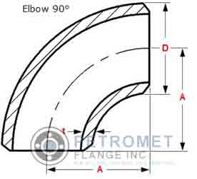 Carbon Steel 90 Degree Elbow