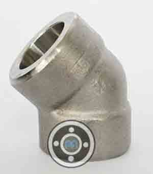 ASME B16.11 A182 Duplex 2205 Socket Weld Elbow