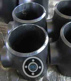 ASME B16.9 4 seamless wphy 65 Tee