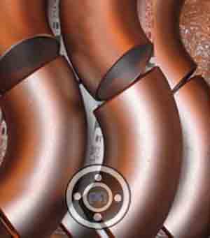 Asme Sb466 90/10 Copper Nickel 90° Long Radius Elbow