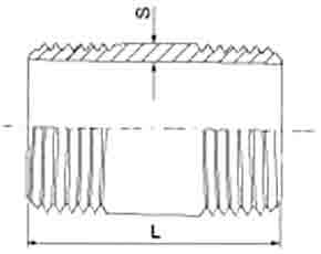 Barrel Nipple Dimensions