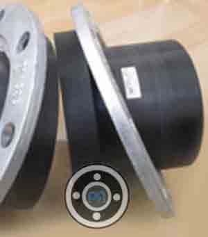 Black Carbon Steel Lapped Joint Flange
