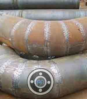 Black Coated ASTM A403 WP304 90 Degree Miter Bend