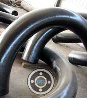 Black Coating LTCS ASTM A420 WPL6 3d Pipe Bend