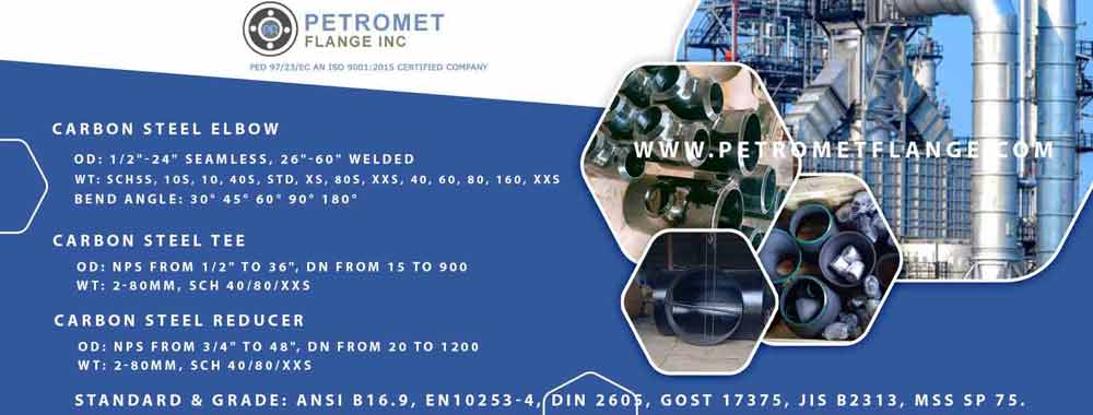 Carbon Steel Pipe Fittings manufacturer in India