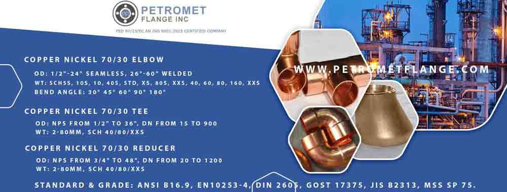 Copper Nickel 70/30 Fittings
