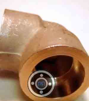 Cupro nickel 70/30 Socket Weld Elbow