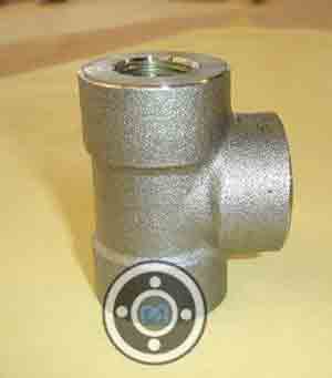 Duplex Stainless Steel 2205 Threaded Reducing Tee