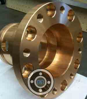 Gunmetal Cc491k WNRF Flange