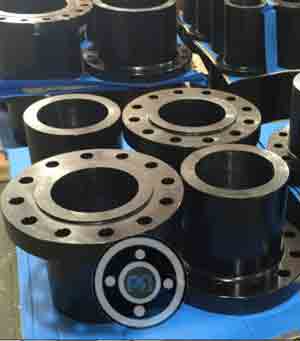 LF2 Carbon Steel Long Weld Neck Flange