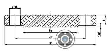 MSS SP-44 Class 150 Flanges