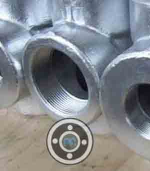 N08020 Alloy 20 Threaded Reducing Tee