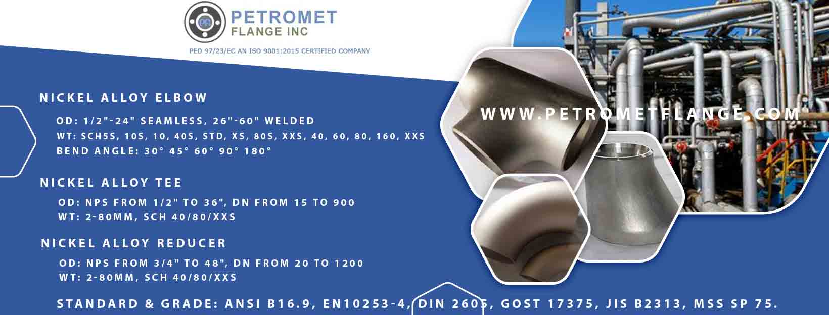 Nickel Alloy Pipe Fittings