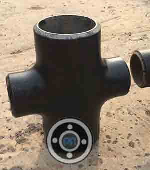 SCH 10 ASTM A860 Gr WPHY 52 Reducing Cross