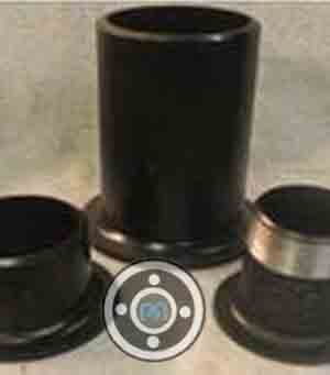 SCH 140 Chromoly AISI 4130 Stub End