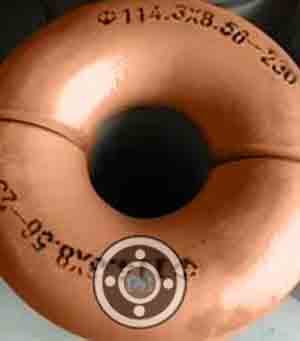 SCH 160 ASME SB 151 Copper Nickel 180° Long Radius Elbow