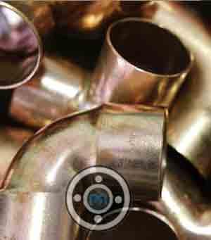 SCH 80 Asme Sb466 90/10 Copper Nickel 90° Short Radius Elbow