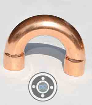 SCH 80 cupro nickel 70-30 180° Short Radius Elbow