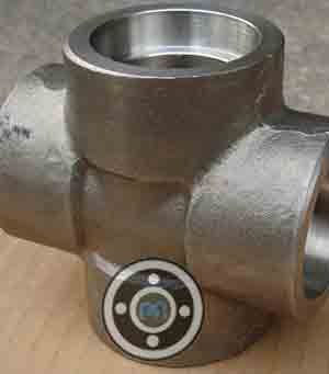 SCH 80 Duplex Stainless Steel Reducing Cross