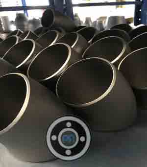 SCH 80 Titanium Grade 2 UNS R50400 180° Short Radius Elbow