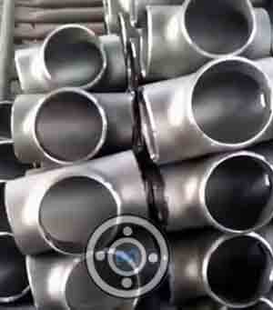 2 X 1-1/2 Nb Sch10s Reducing Tee 316 Stainless Steel