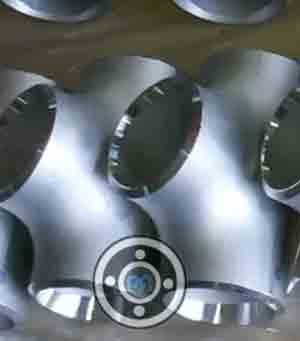 1-1/4 X 1 Nb Sch100 Reducing Tee 347 Stainless Steel