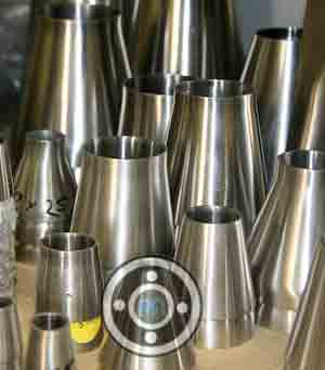2 X 1/2 Nb Sch10s Concentric Reducer 316 Stainless Steel