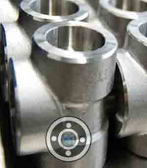 SS 321h Forged Equal Tee