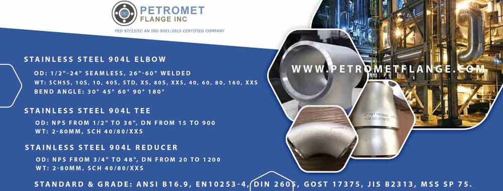 Stainless Steel 904L Fittings manufacturer in India