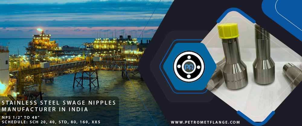 Stainless Steel Swage Nipples manufacturer in India