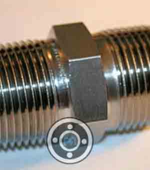 Ti Grade 2 Reducing Nipple