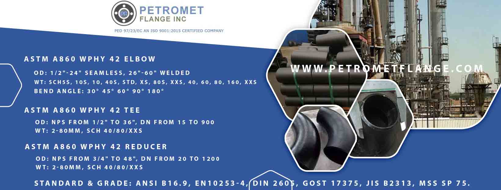 WPHY 42 Fittings manufacturer in India